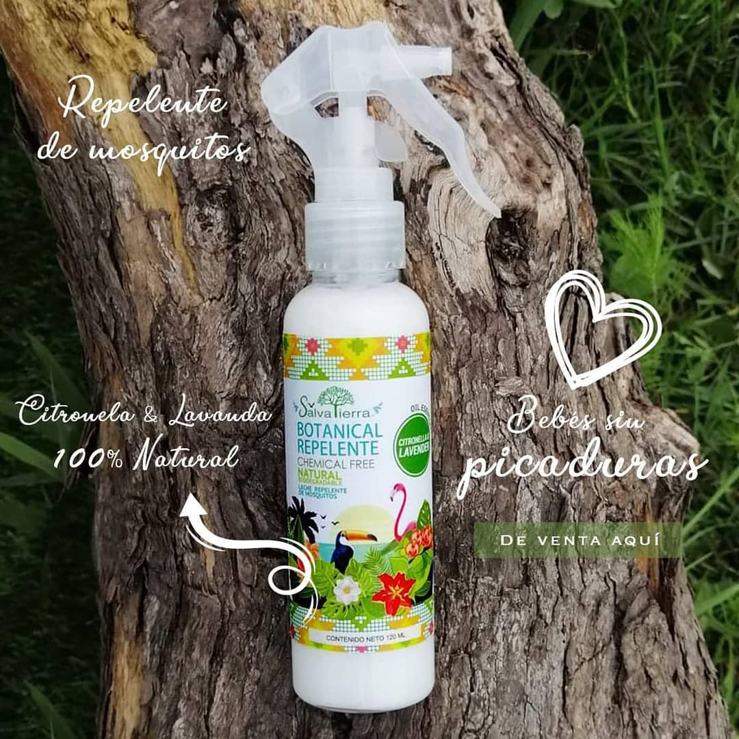 Repelente de mosquitos citronela y lavanda