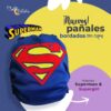 Pañal BC Bordado Superman con capas - Imagen 2